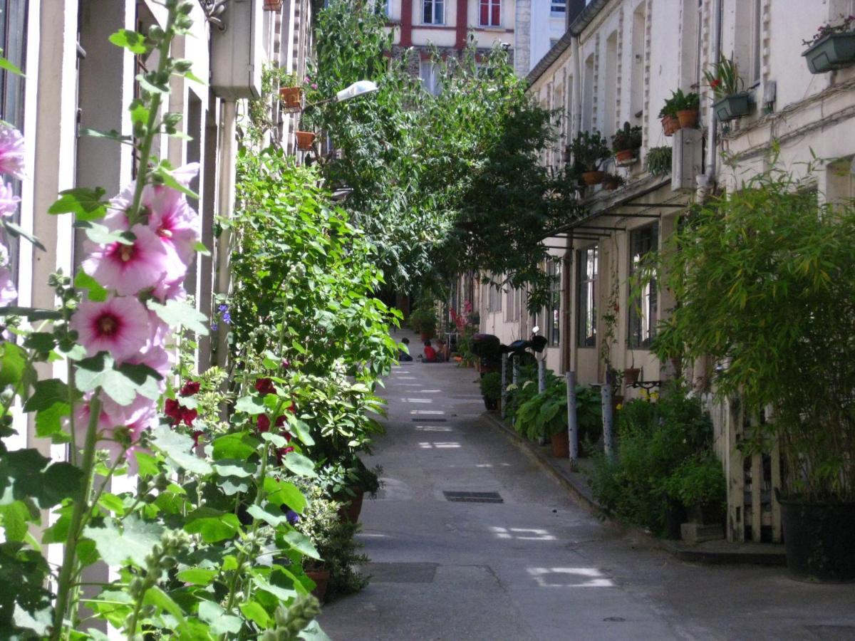 Appartement Cité Pilleux - Charming Studio in a flowery pedestrian lane à Paris Extérieur photo