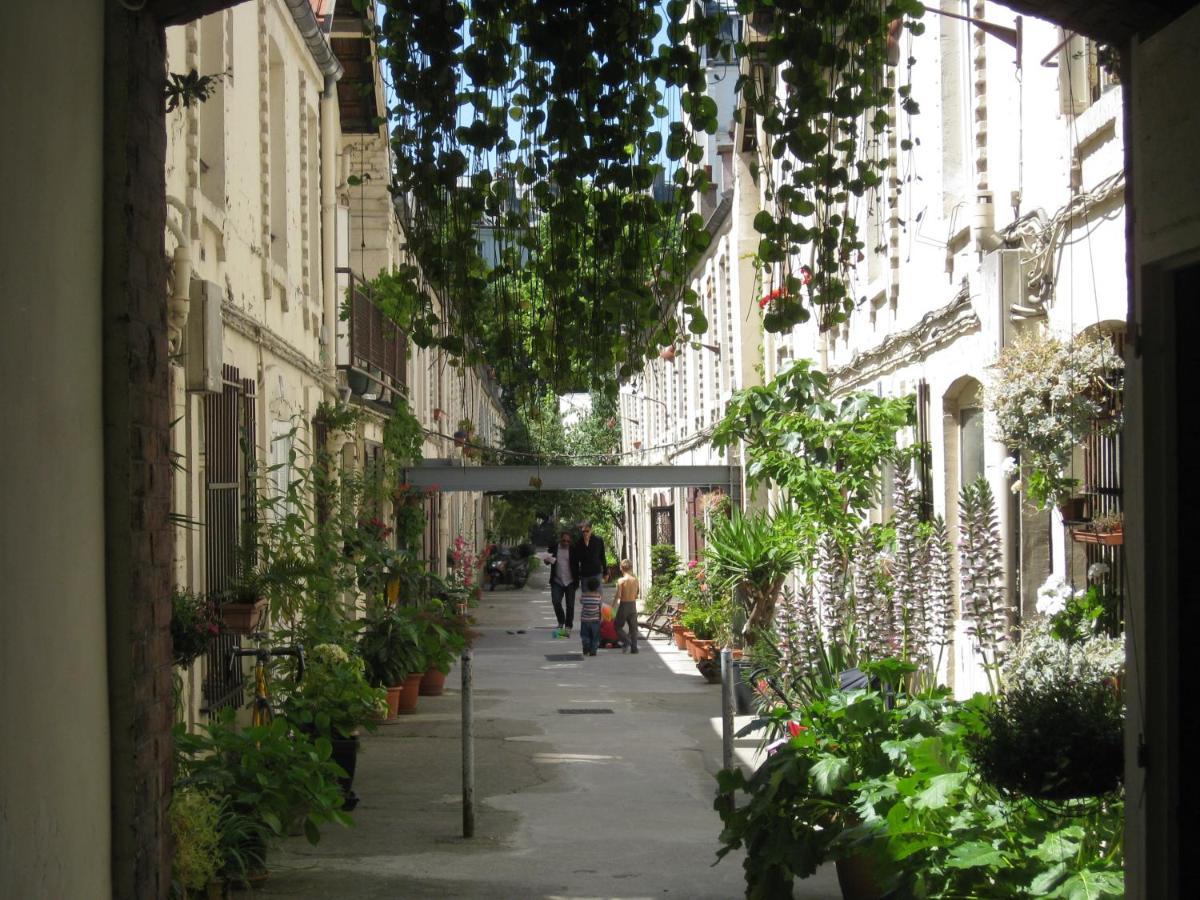 Appartement Cité Pilleux - Charming Studio in a flowery pedestrian lane à Paris Extérieur photo