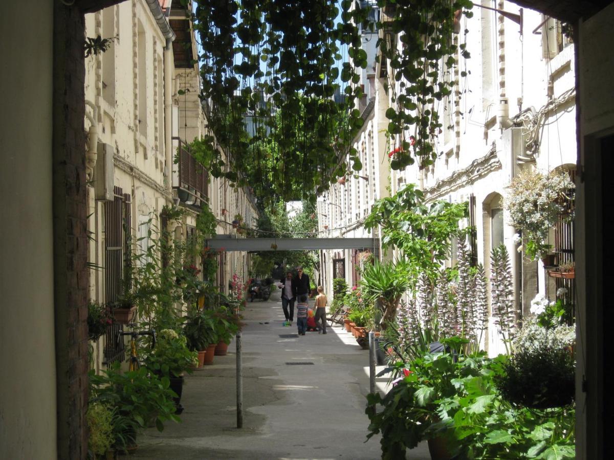 Cité Pilleux - Charming Studio in a flowery pedestrian lane Paris Extérieur photo